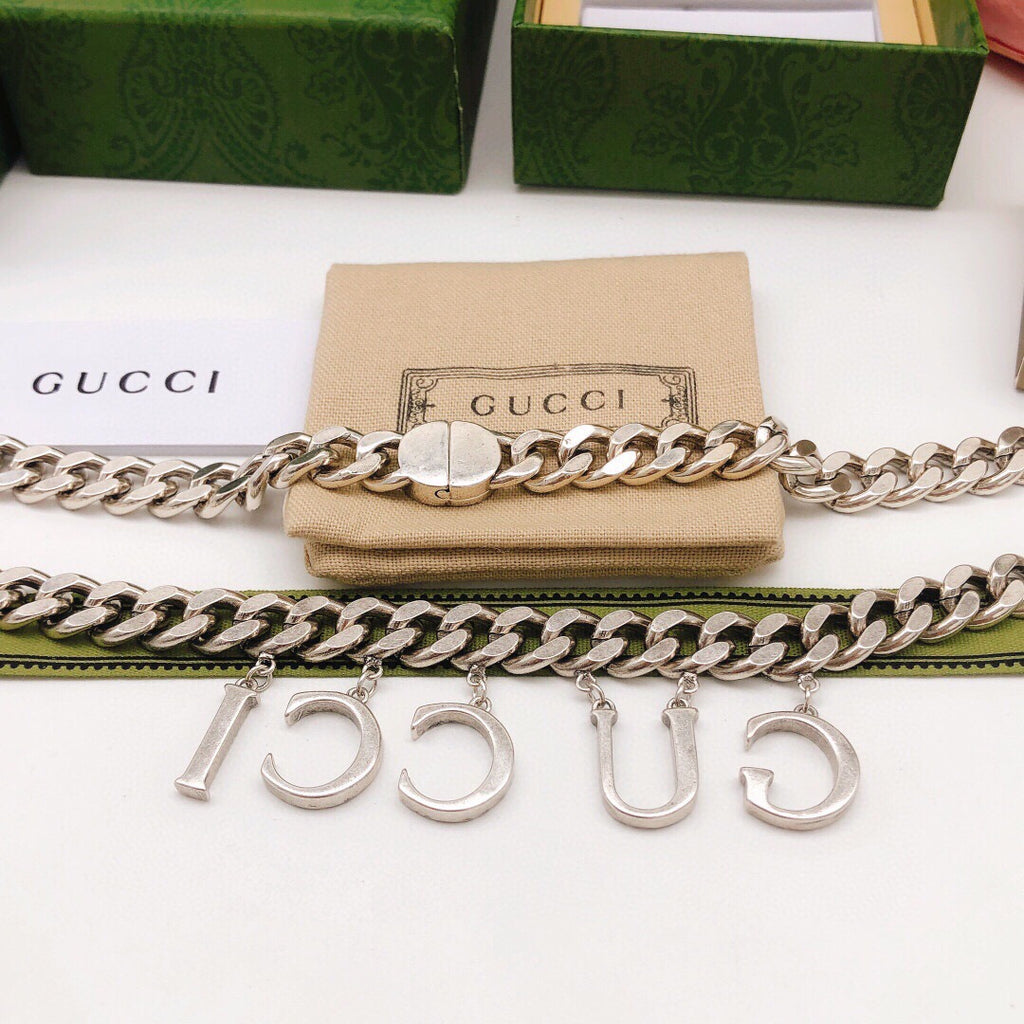 Gucci Silver-Tone Jewelry - Bracelet or Necklace - album image 6