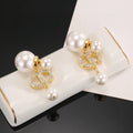 Dior Star Charm Pearl-Look Earrings - product image 1
