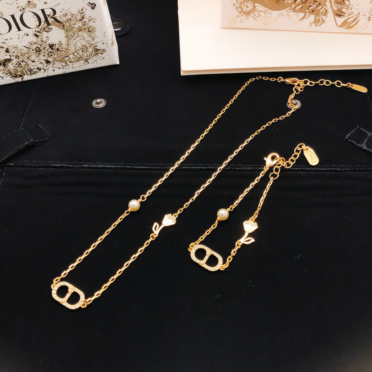 Dior Layered Star CD Necklace - product image 6