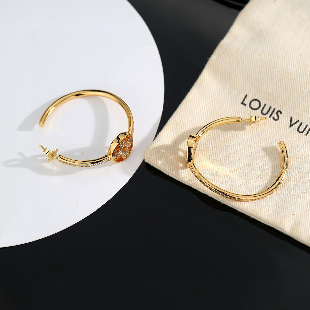 Louis Vuitton LV Letter Earrings - album image 3