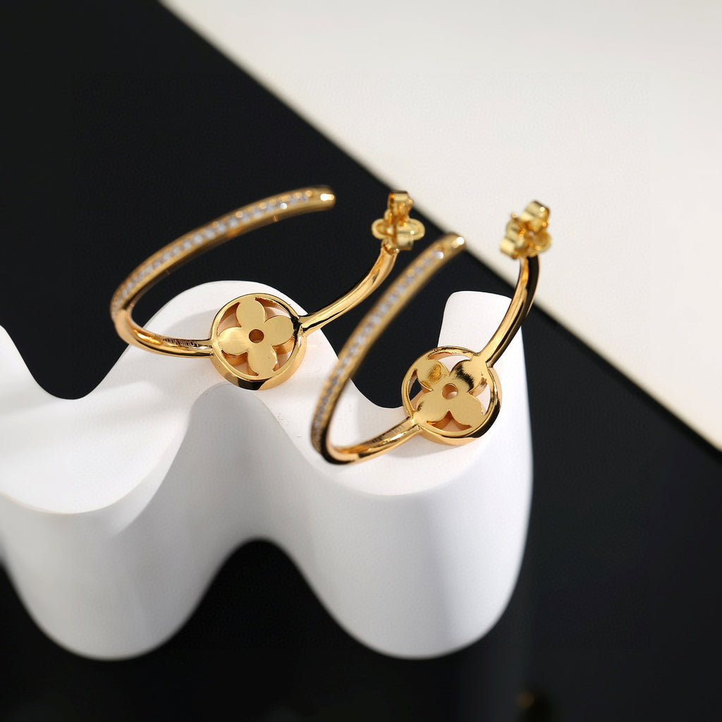 Louis Vuitton LV Letter Earrings - album image 4