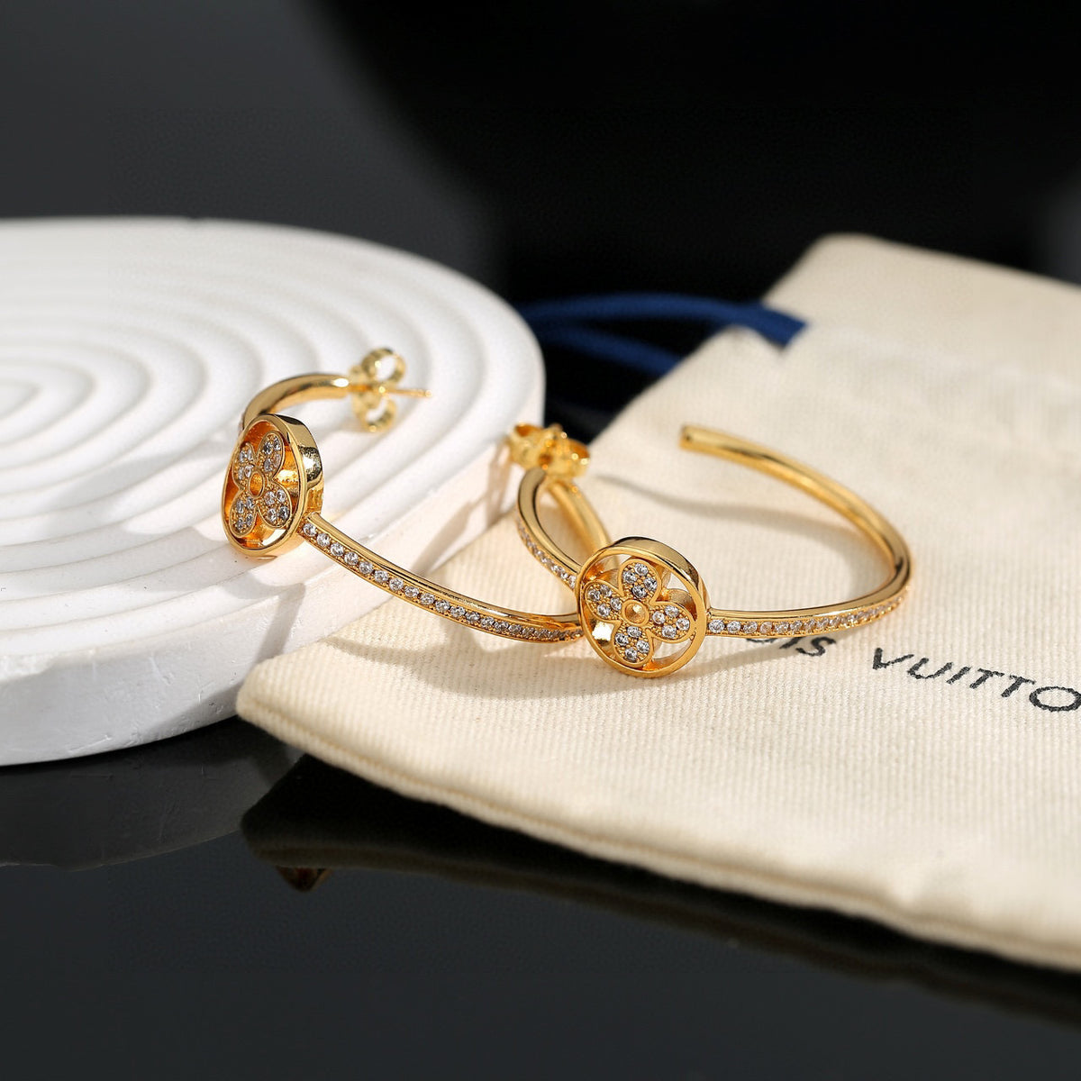 Louis Vuitton LV Letter Earrings - album image 5