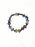 Louis Vuitton Silver-Tone Antiqued Cuban Link Chain Bracelet - album image 1