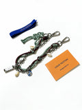 Louis Vuitton Green and Black Braided Strap Keychain - album image 1