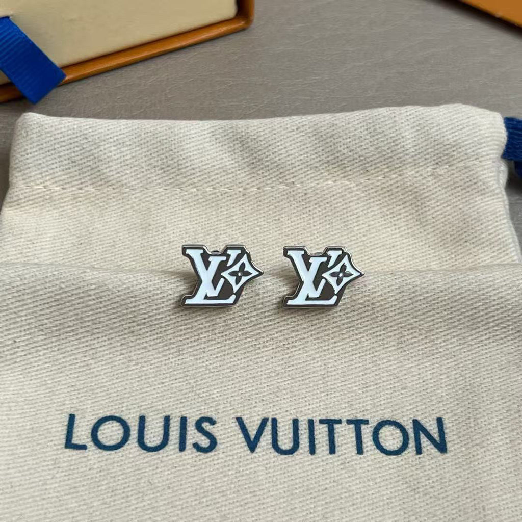 Louis Vuitton LV Letter Stud Earrings - album image 2