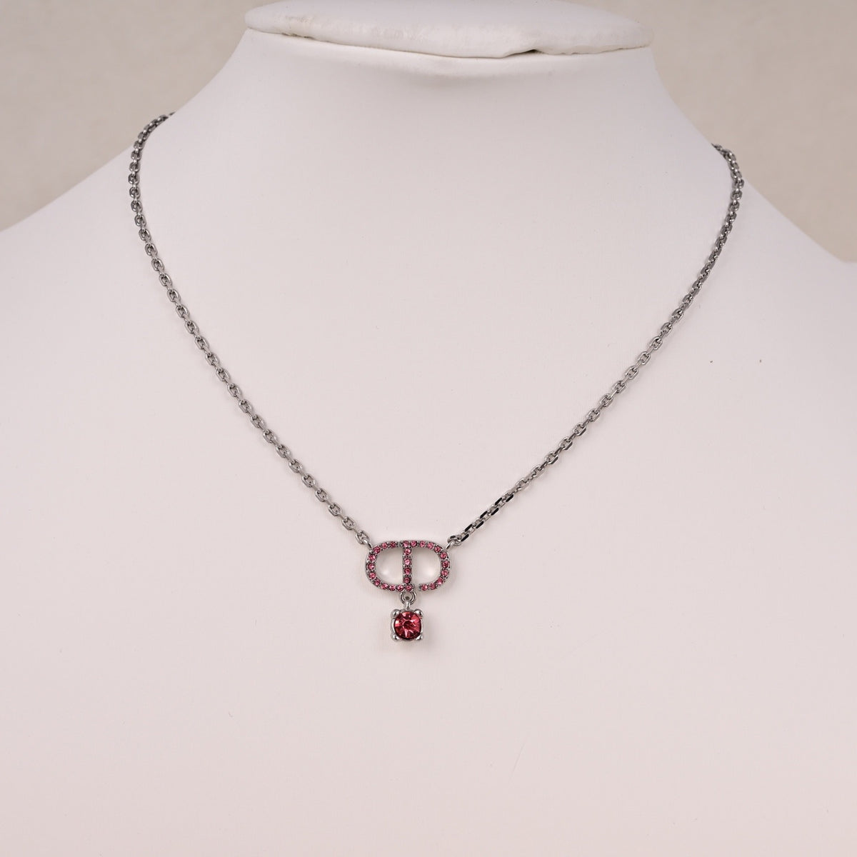 Dior Red Bead CD Pendant Necklace - product image 17