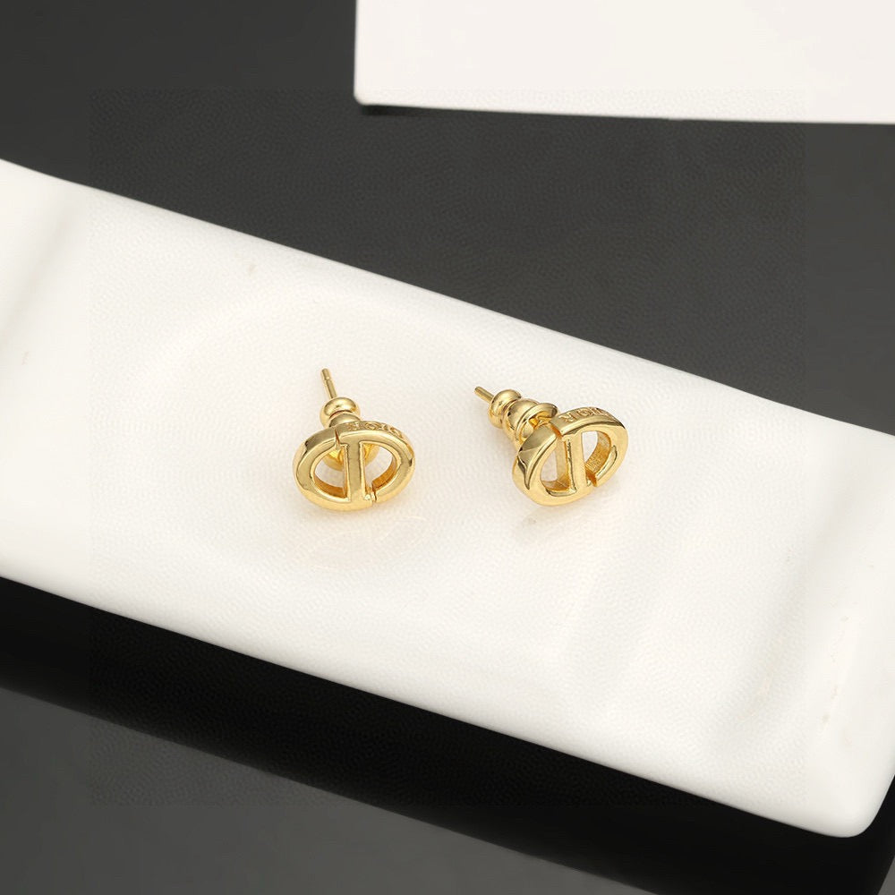Dior Small Circular CD Stud Earrings - product image 8