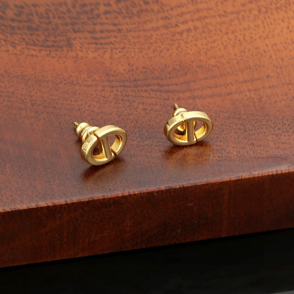Dior Small Circular CD Stud Earrings - product image 3