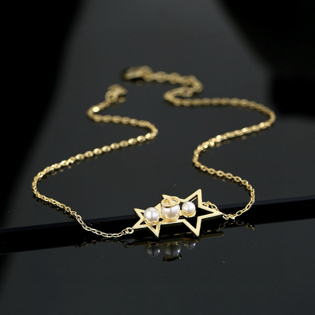Dior Floral Pendant Fine Necklace - product image 3
