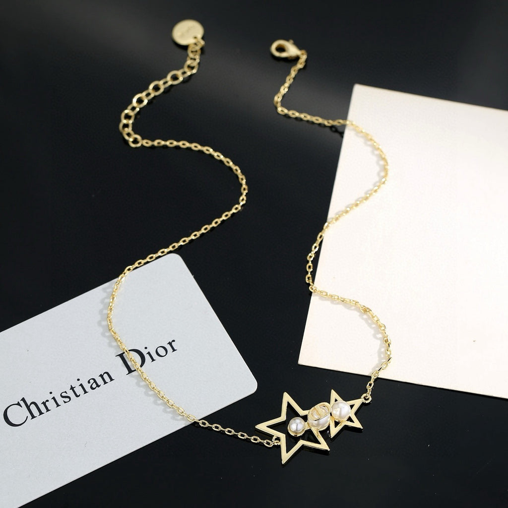 Dior Floral Pendant Fine Necklace - product image 4