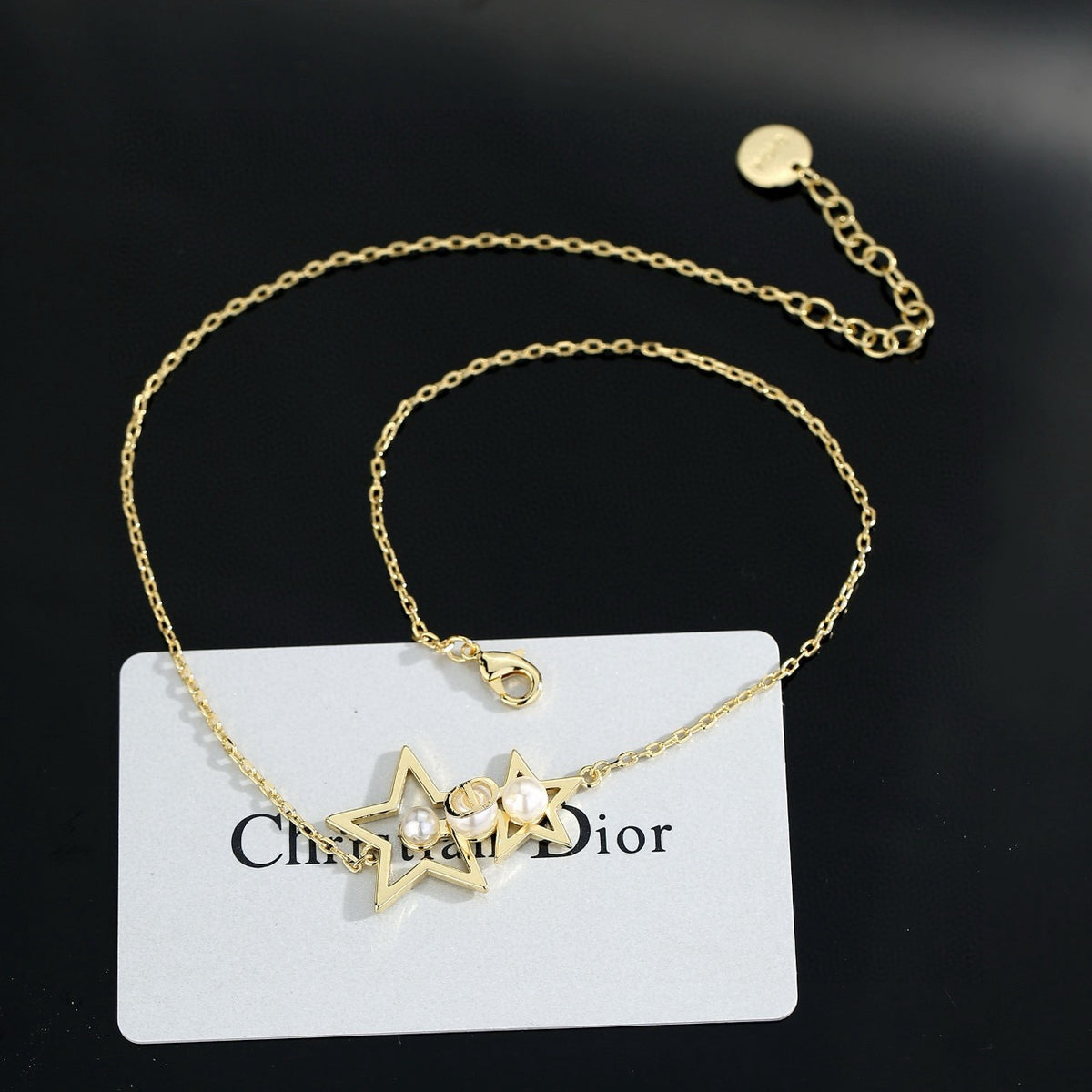Dior Floral Pendant Fine Necklace - product image 1