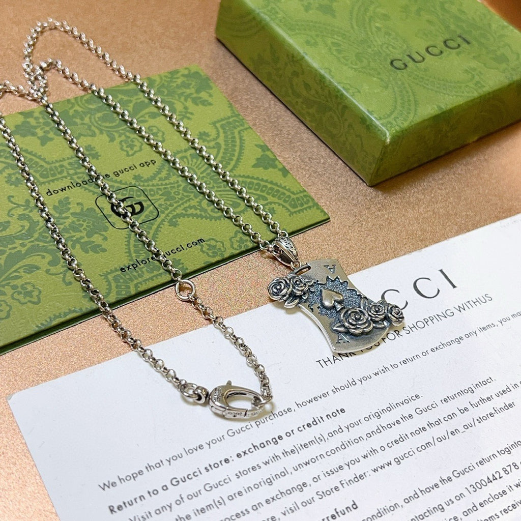 Gucci Anger Forest Interlocking G Chain Necklace - album image 8