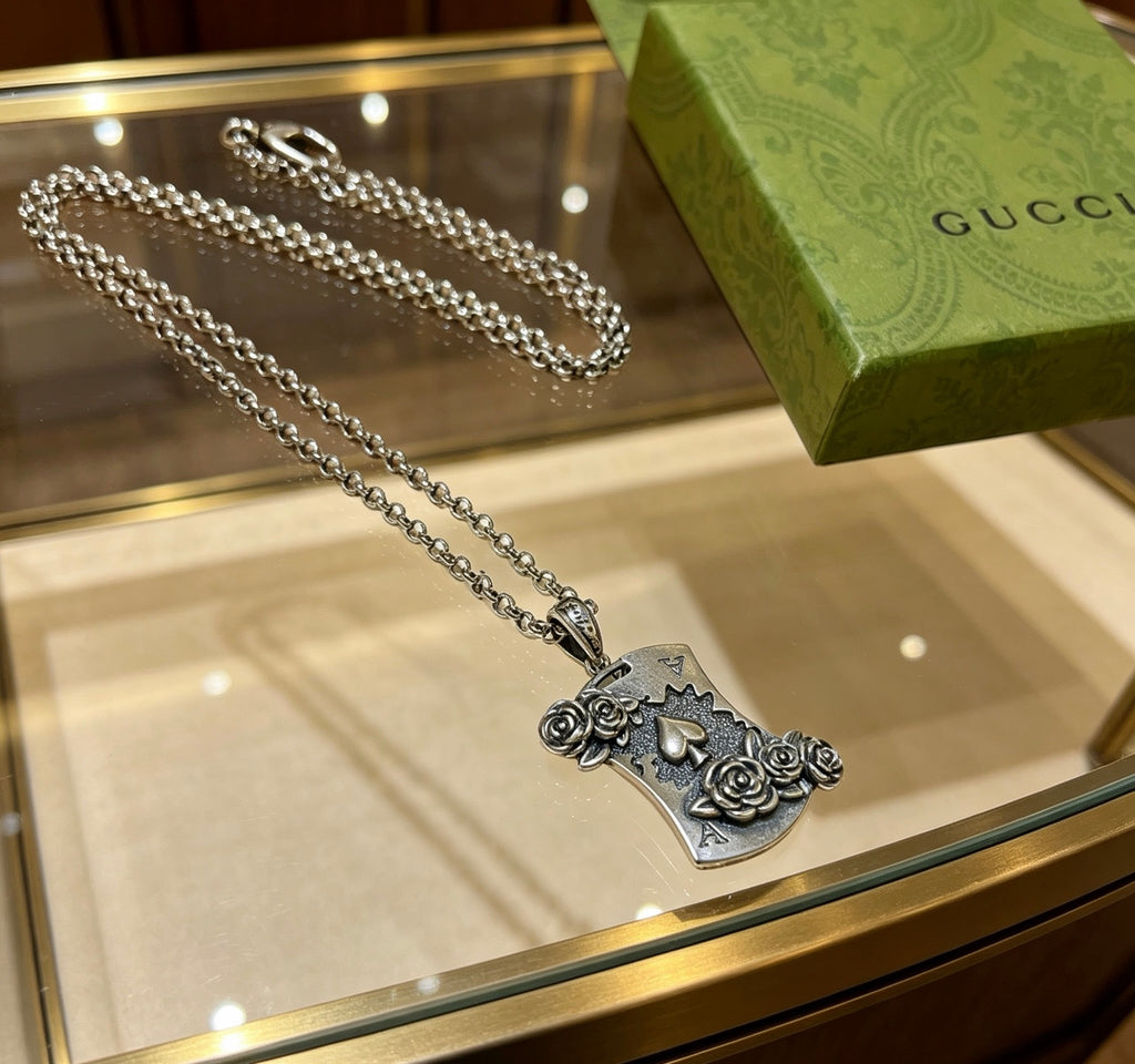 Gucci Anger Forest Interlocking G Chain Necklace - album image 5