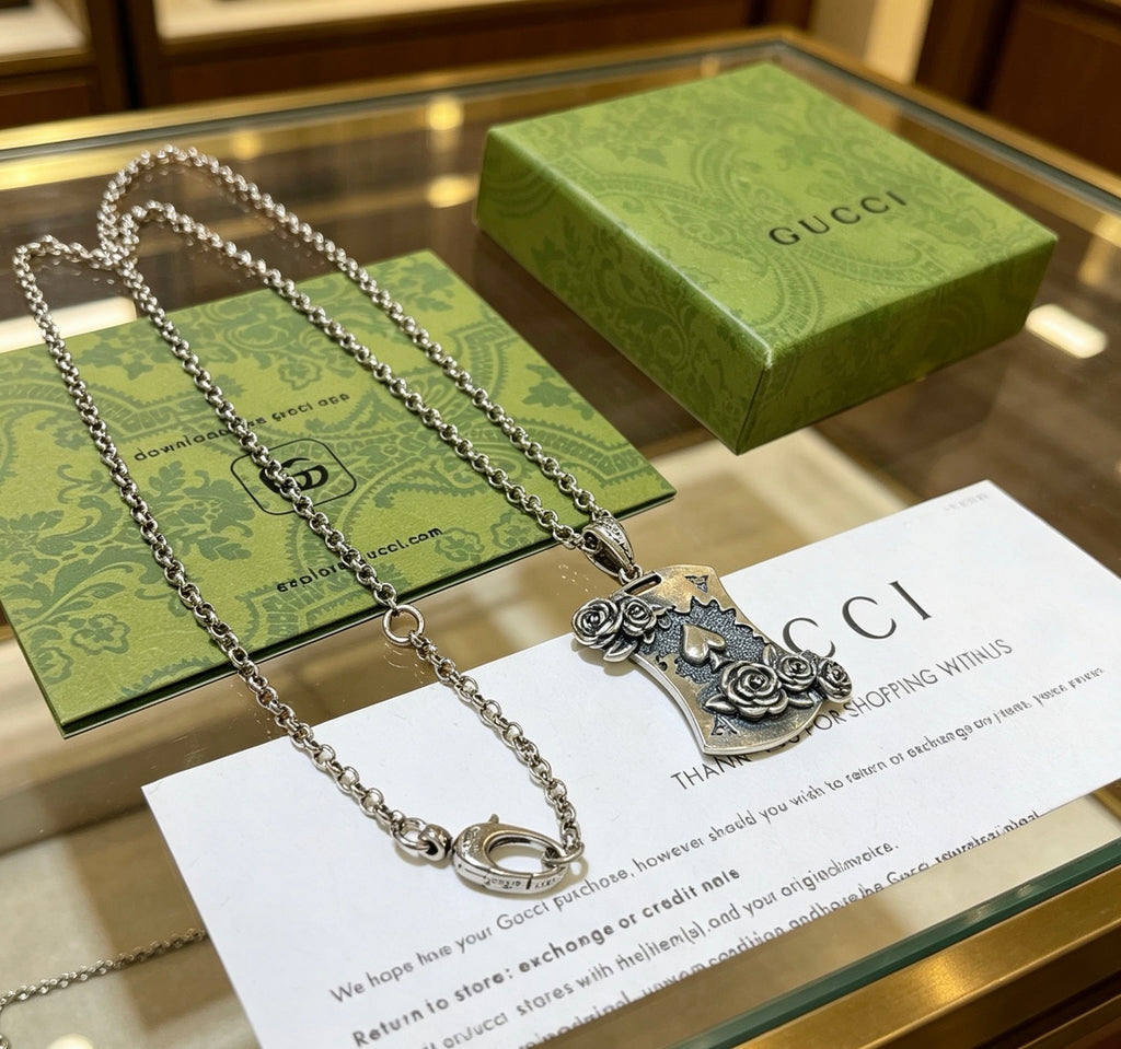 Gucci Anger Forest Interlocking G Chain Necklace - album image 7