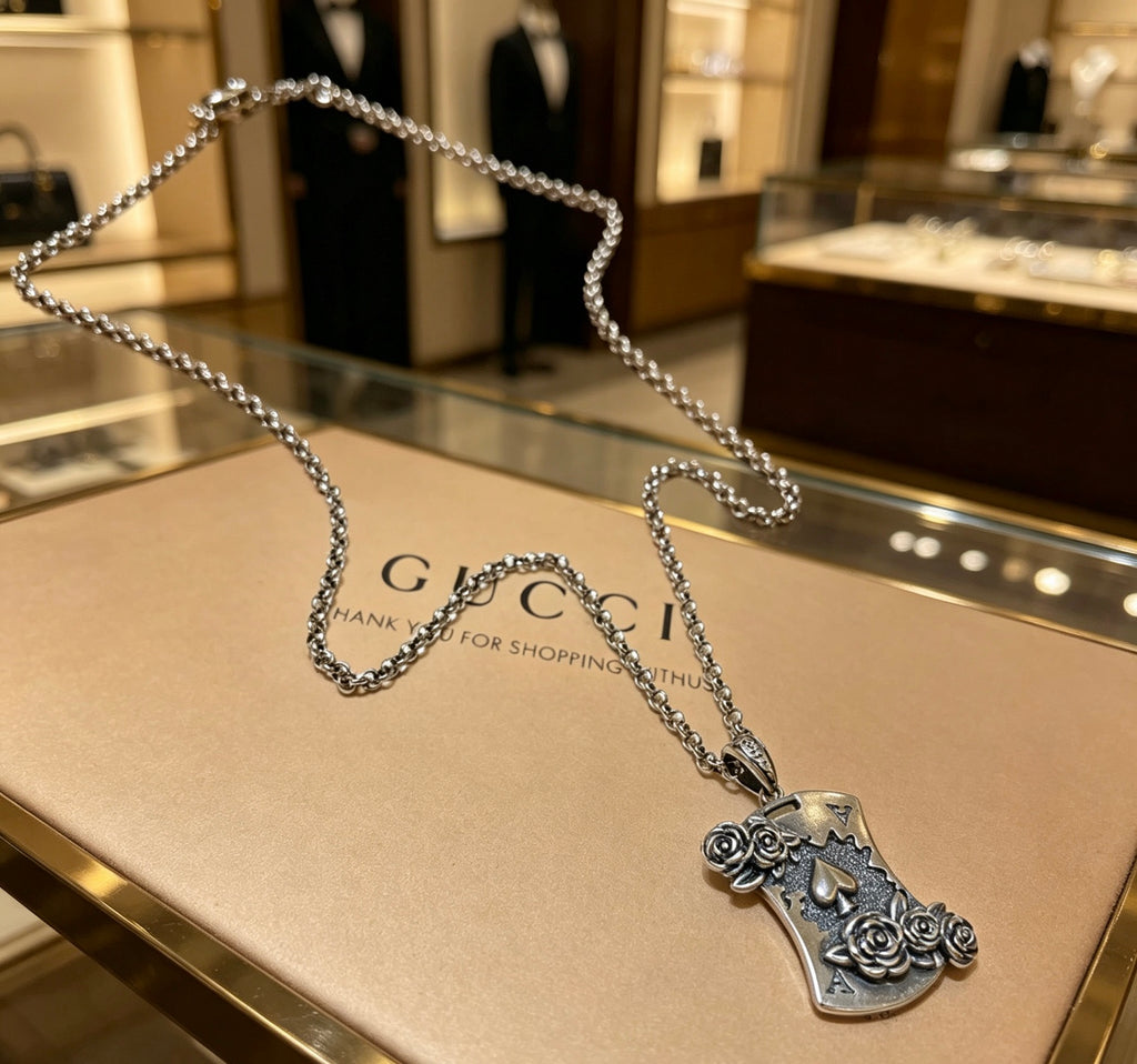 Gucci Anger Forest Interlocking G Chain Necklace - album image 2