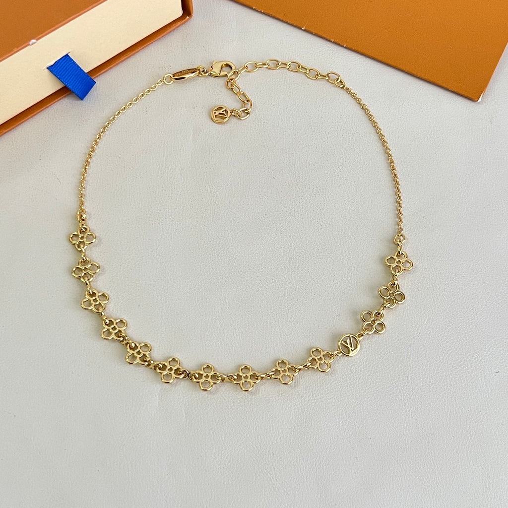 Louis Vuitton Gold-Tone Flower Charm Bracelet - album image 5