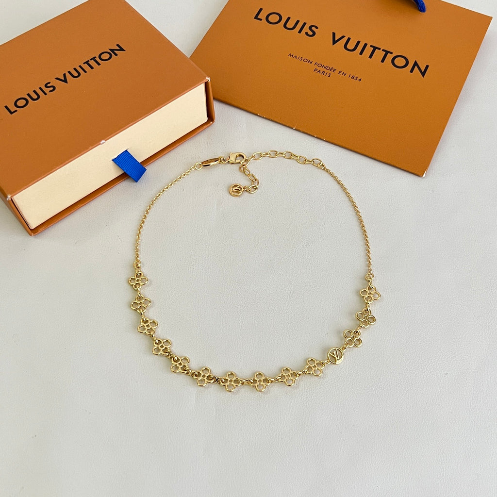 Louis Vuitton Gold-Tone Flower Charm Bracelet - album image 2