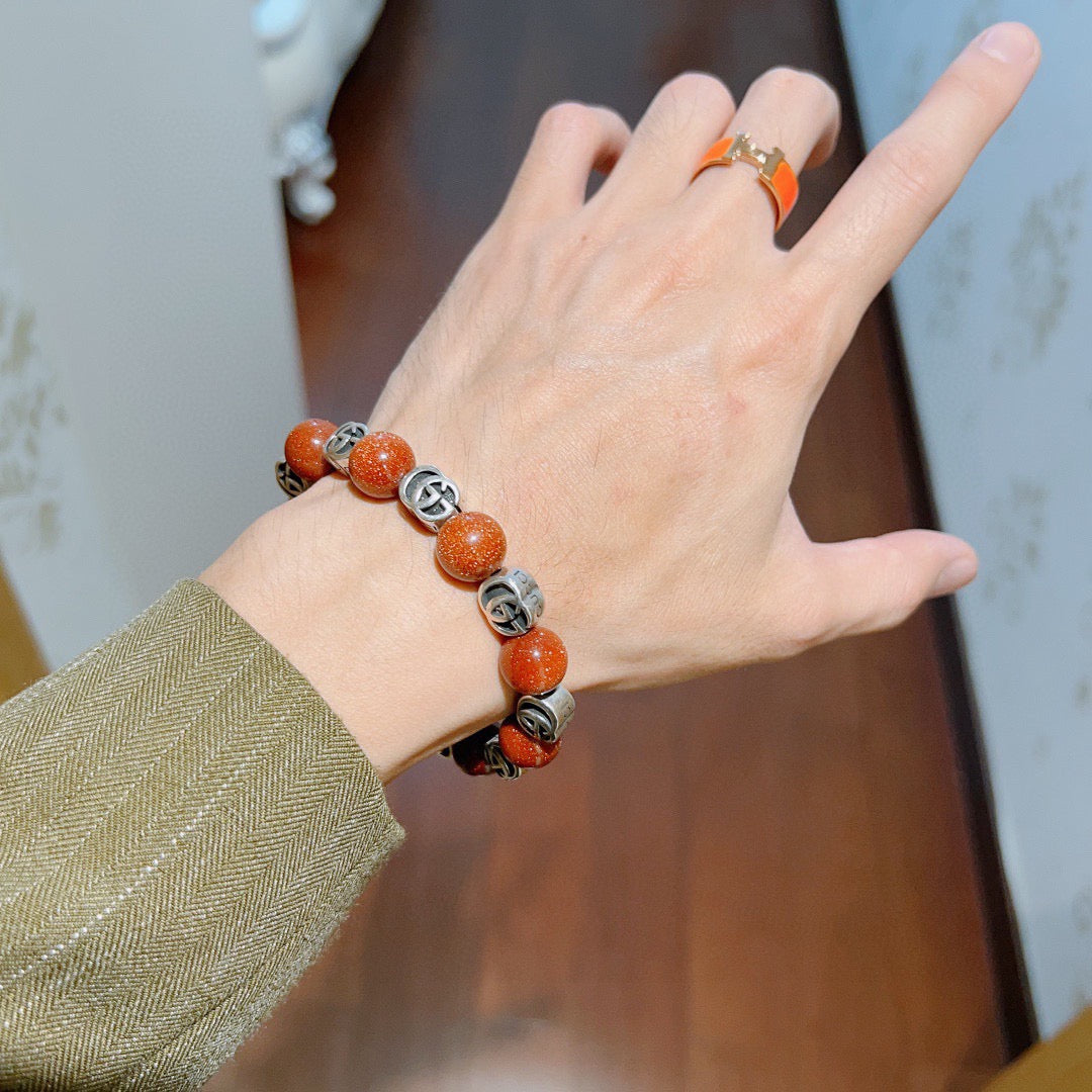 Gucci Anger Forest Interlocking G Antiqued Bracelet - album image 9