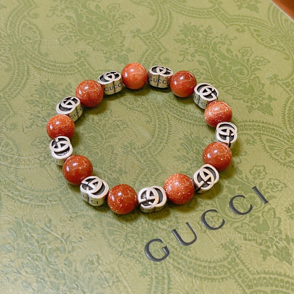 Gucci Anger Forest Interlocking G Antiqued Bracelet - album image 1