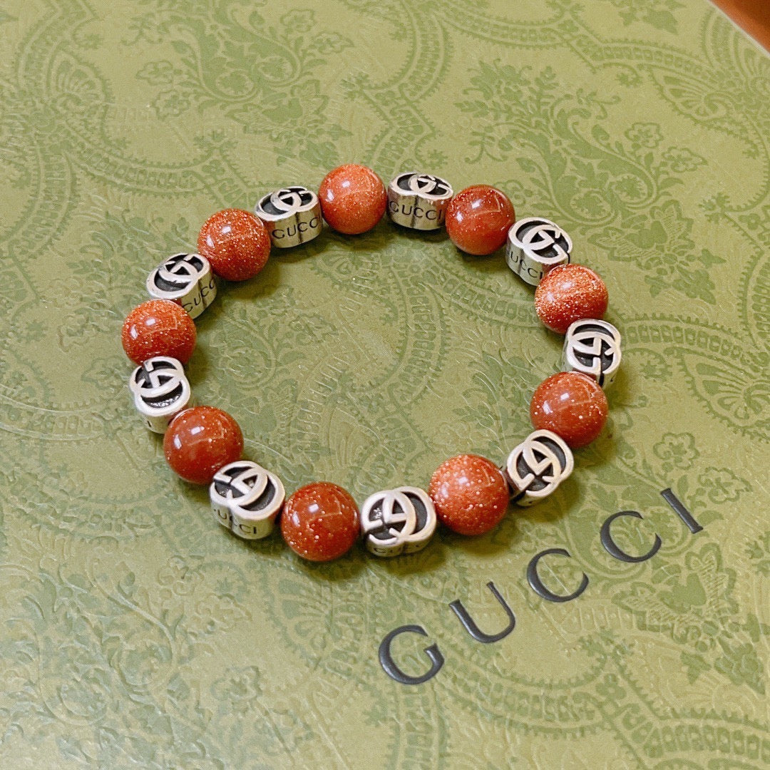 Gucci Anger Forest Interlocking G Antiqued Bracelet - album image 1