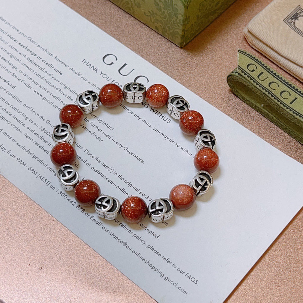 Gucci Anger Forest Interlocking G Antiqued Bracelet - album image 2
