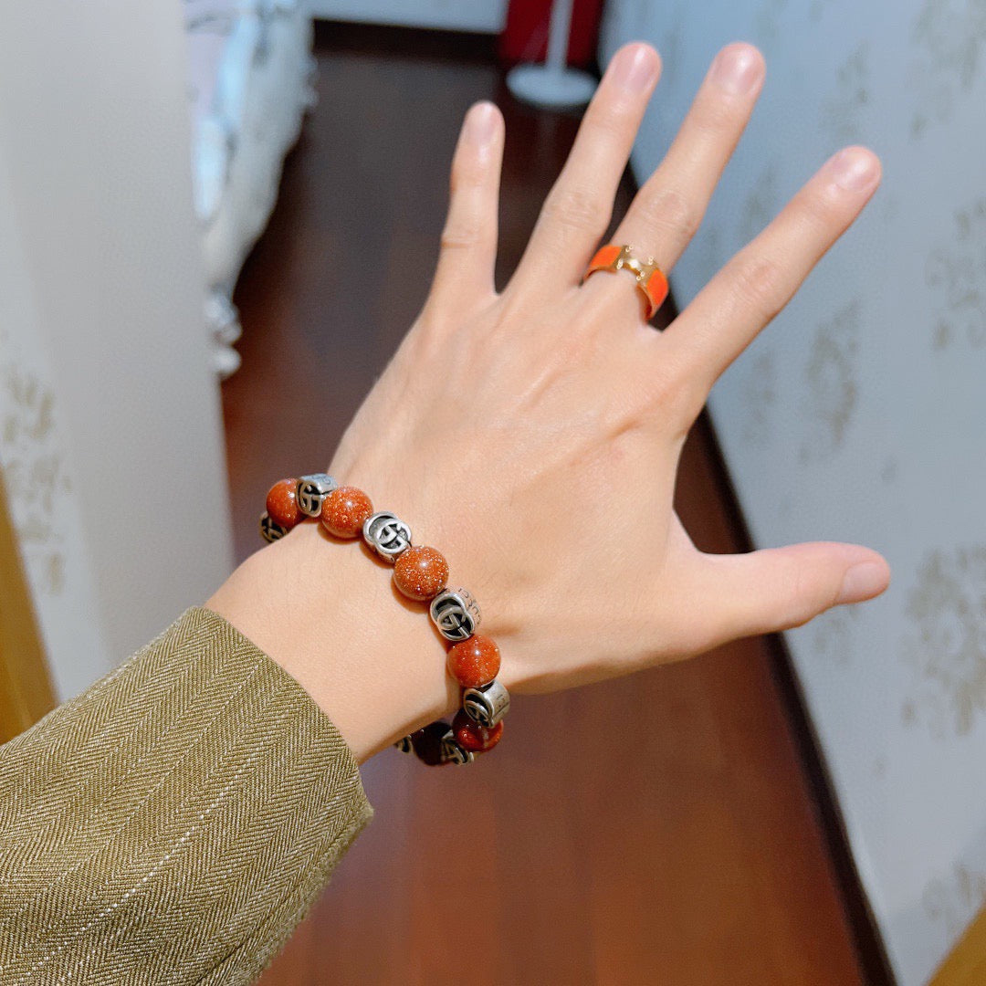 Gucci Anger Forest Interlocking G Antiqued Bracelet - album image 6
