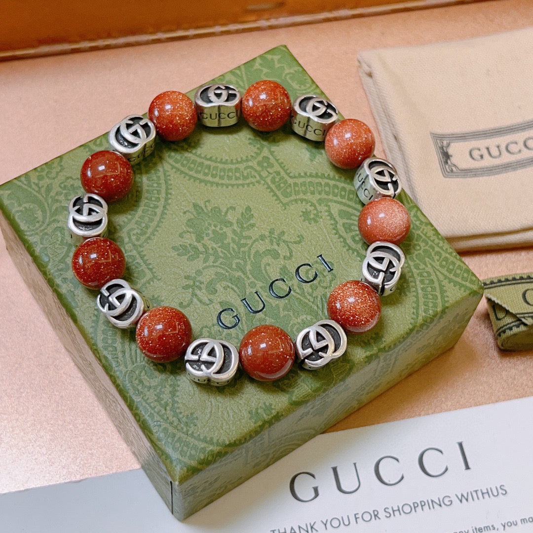 Gucci Anger Forest Interlocking G Antiqued Bracelet - album image 4