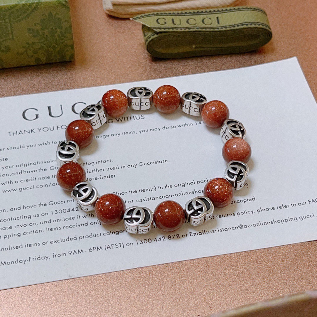 Gucci Anger Forest Interlocking G Antiqued Bracelet - album image 8