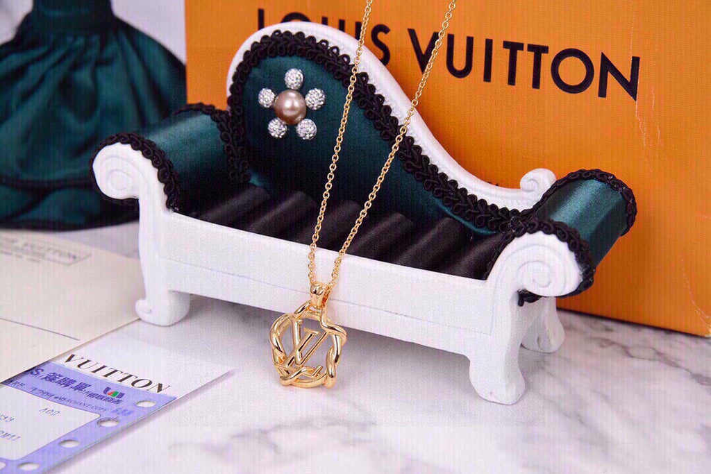 Louis Vuitton LV Letter Jewelry - Earrings or Necklace - album image 3