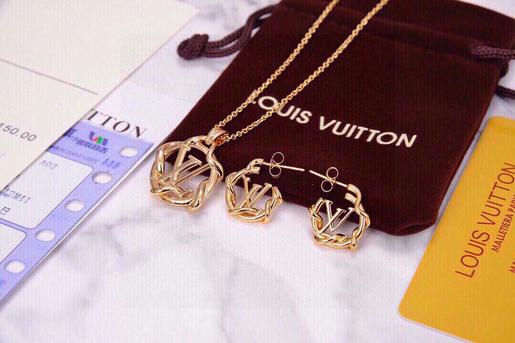 Louis Vuitton LV Letter Jewelry - Earrings or Necklace - album image 1