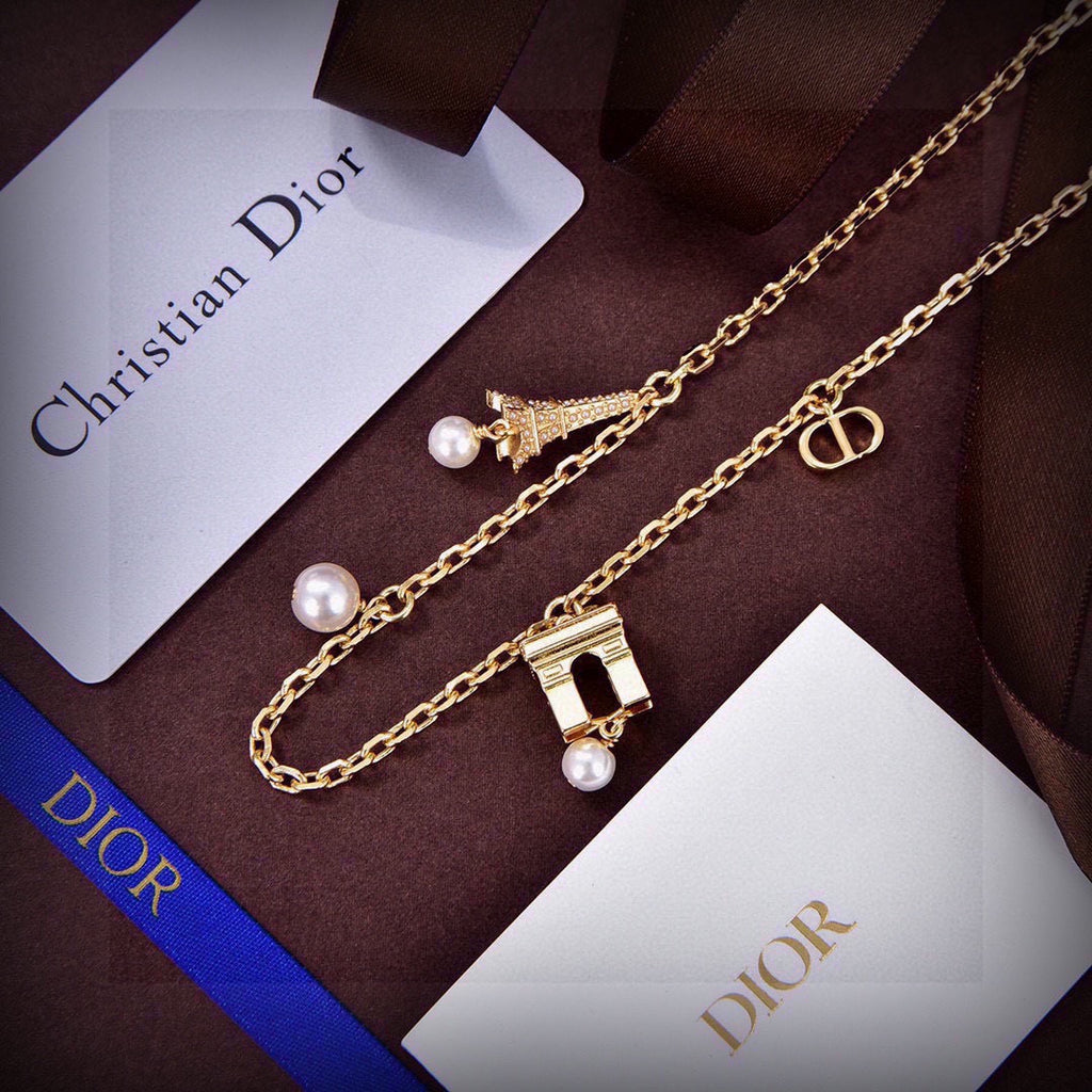 Dior Compass Disc Necklace - product image 5