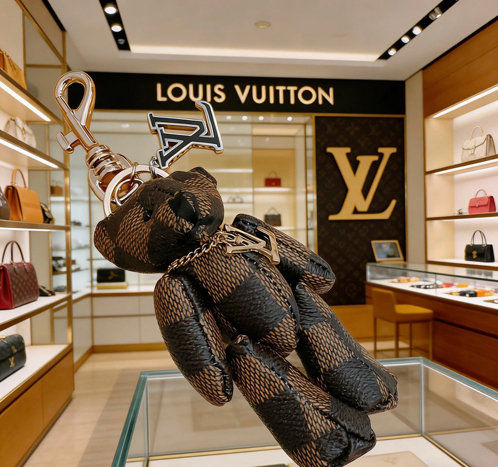 Louis Vuitton Brown Monogram Bear Keychain - album image 3