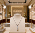 Gucci Anger Forest Interlocking G Antiqued Chain Necklace - album image 1