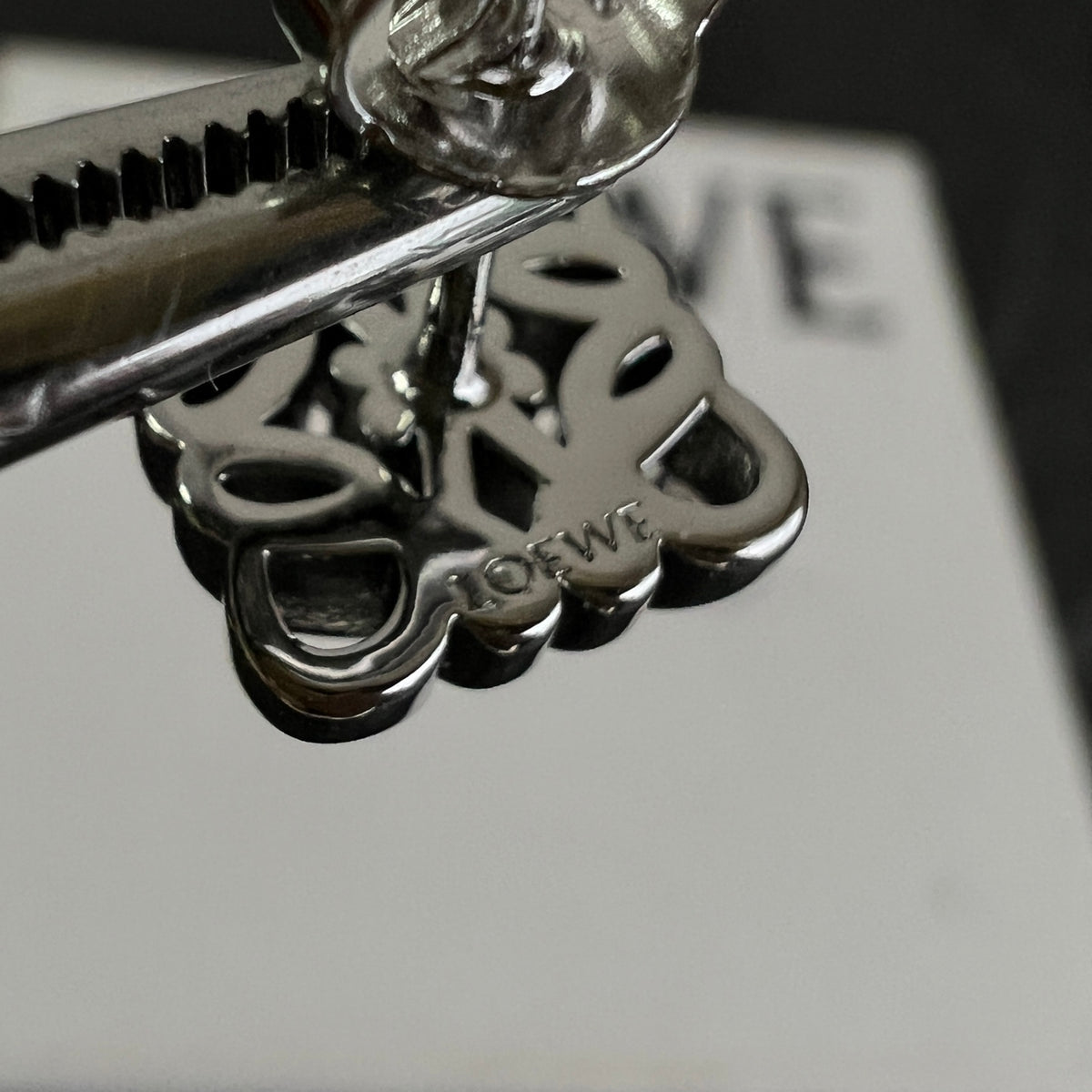 Loewe Mini Anagram Block Stud Earrings - product image 6