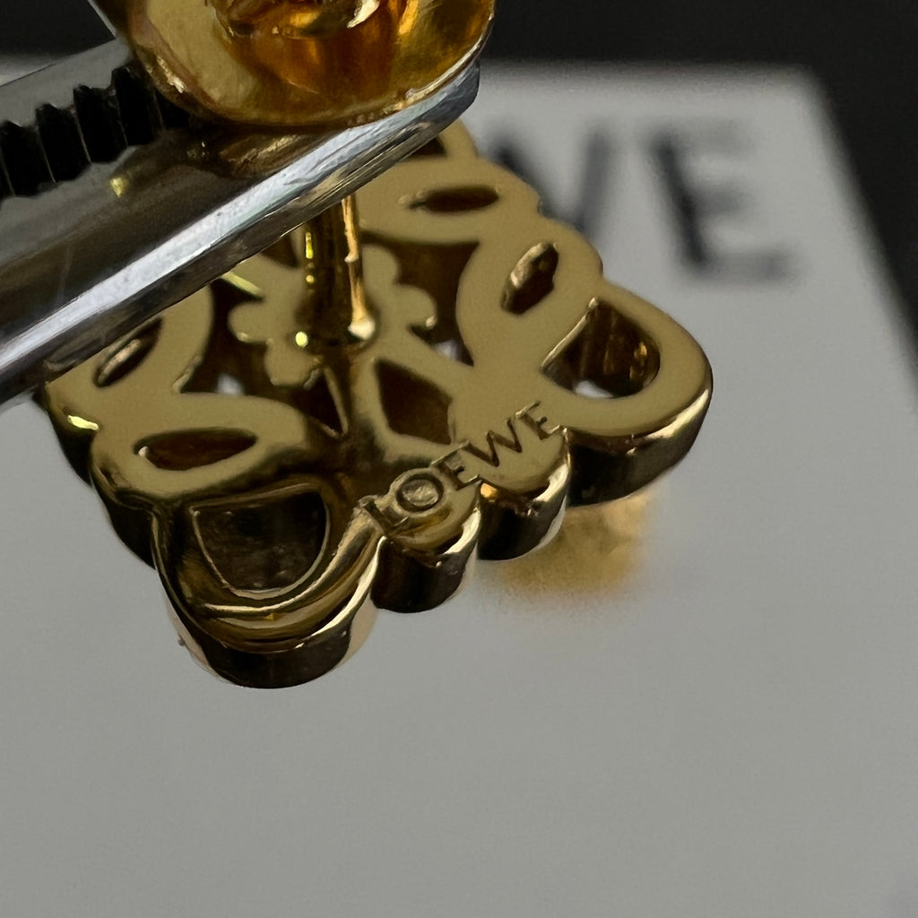 Loewe Mini Anagram Block Stud Earrings - product image 11
