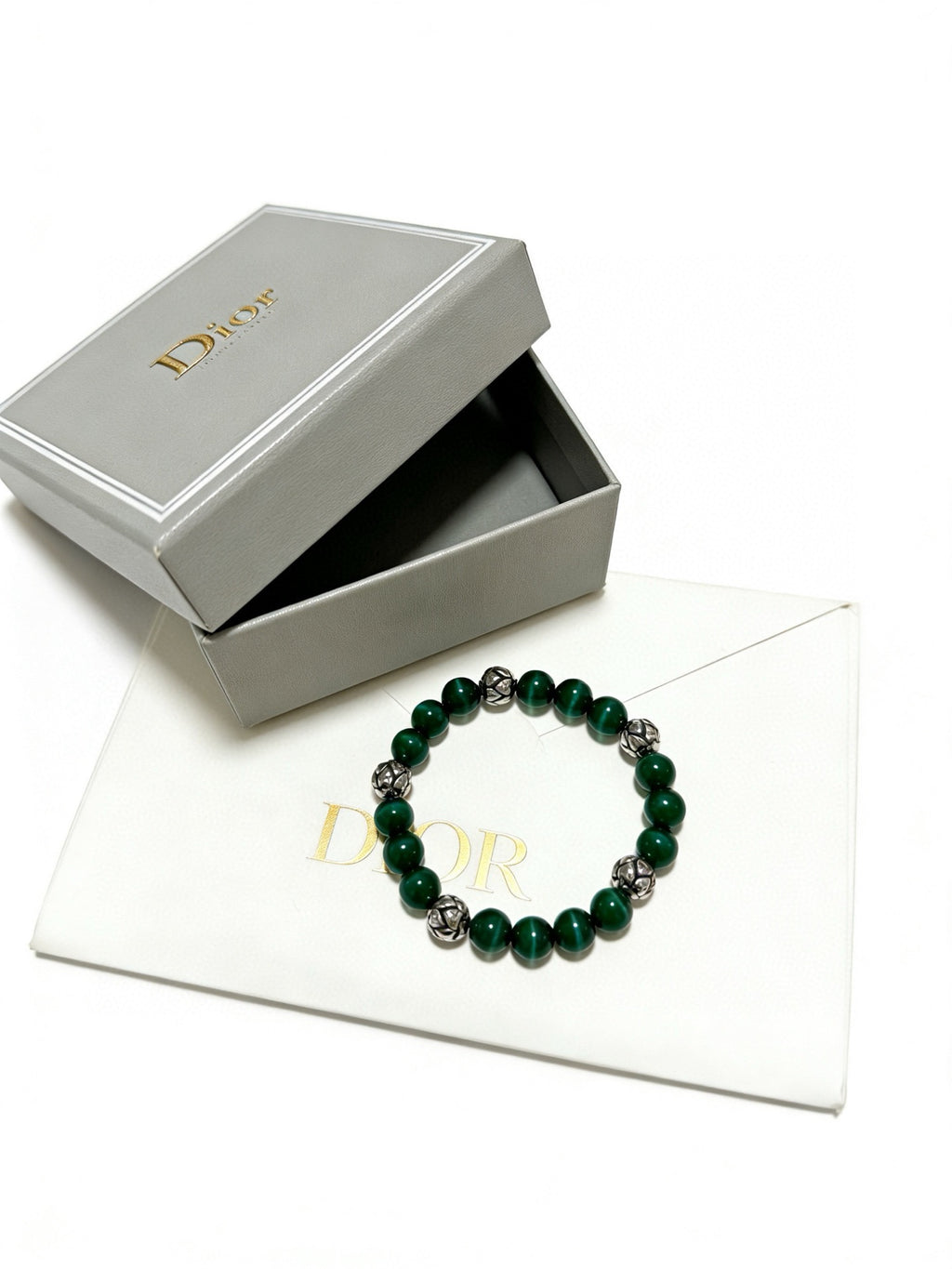 Dior Green Bead Ornamental Bracelet - product image 15