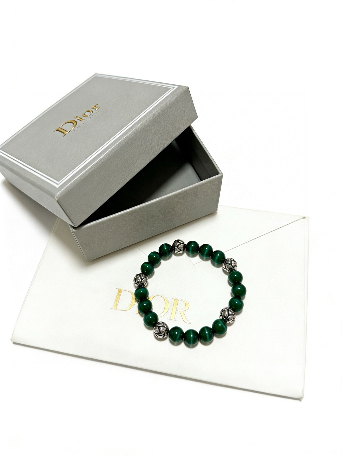 Dior Green Bead Ornamental Bracelet - product image 15