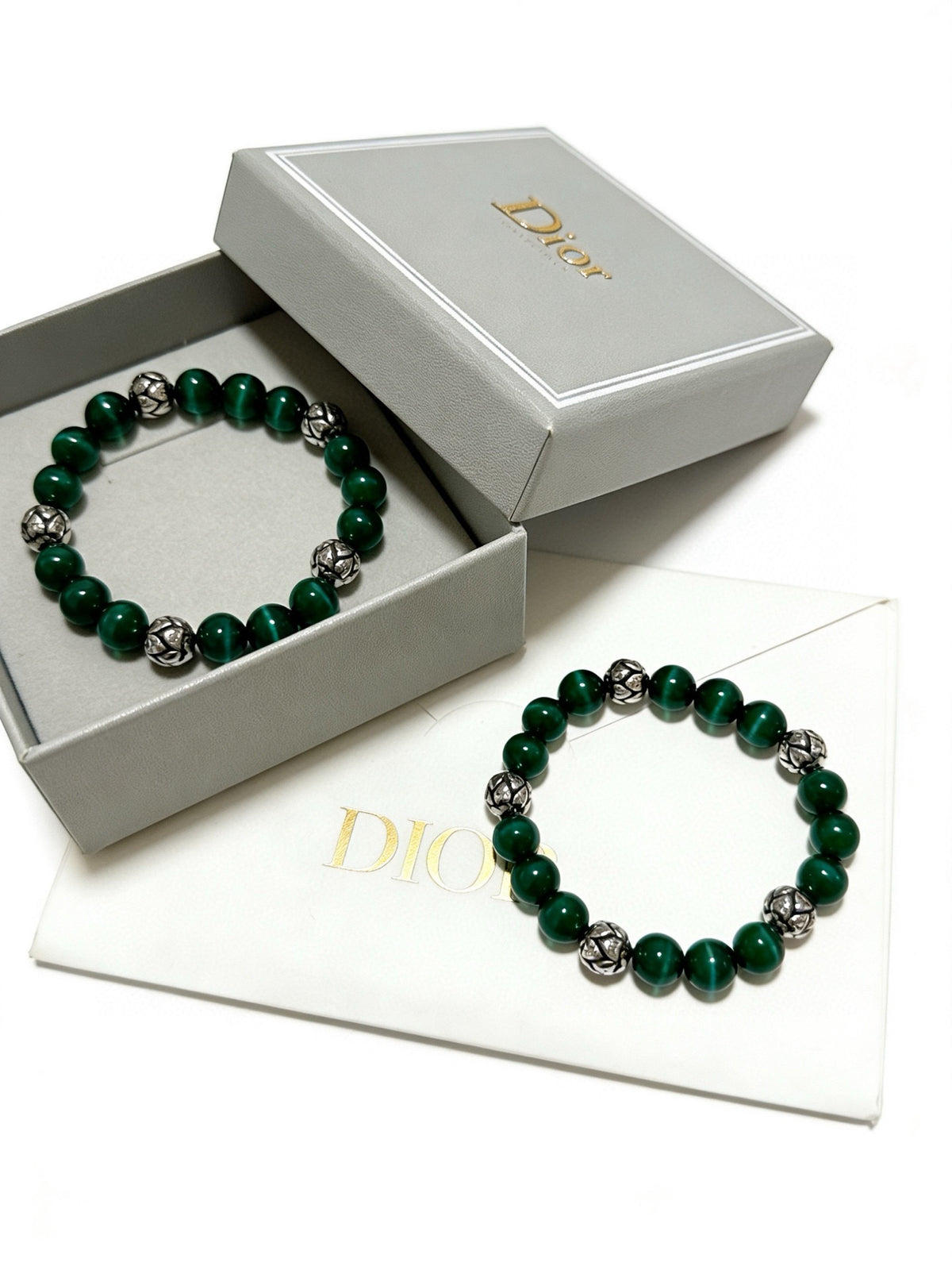 Dior Green Bead Ornamental Bracelet - product image 12