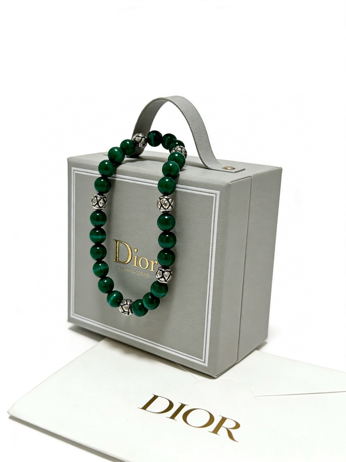 Dior Green Bead Ornamental Bracelet - product image 16