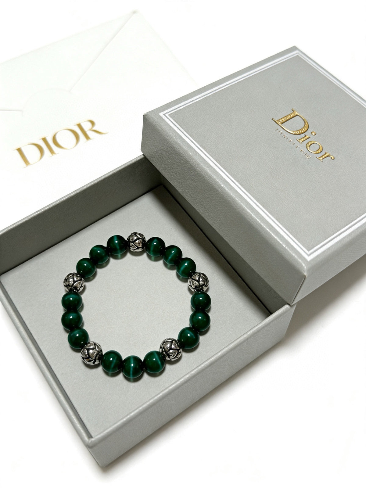 Dior Green Bead Ornamental Bracelet - product image 11