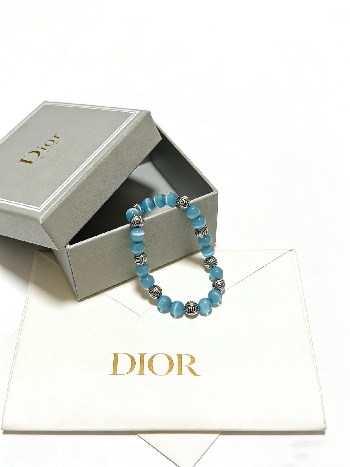 Dior Pale Blue Bead Bracelet - product image 11