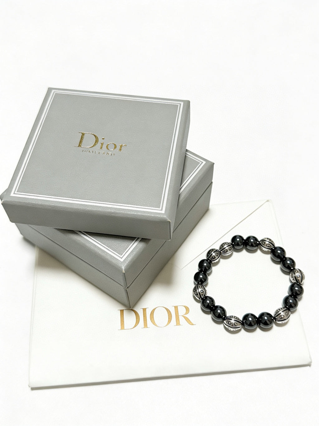 Dior Black Bead Ornamental Bracelet - product image 14