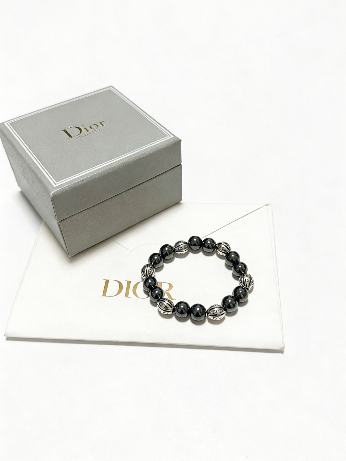 Dior Black Bead Ornamental Bracelet - product image 8