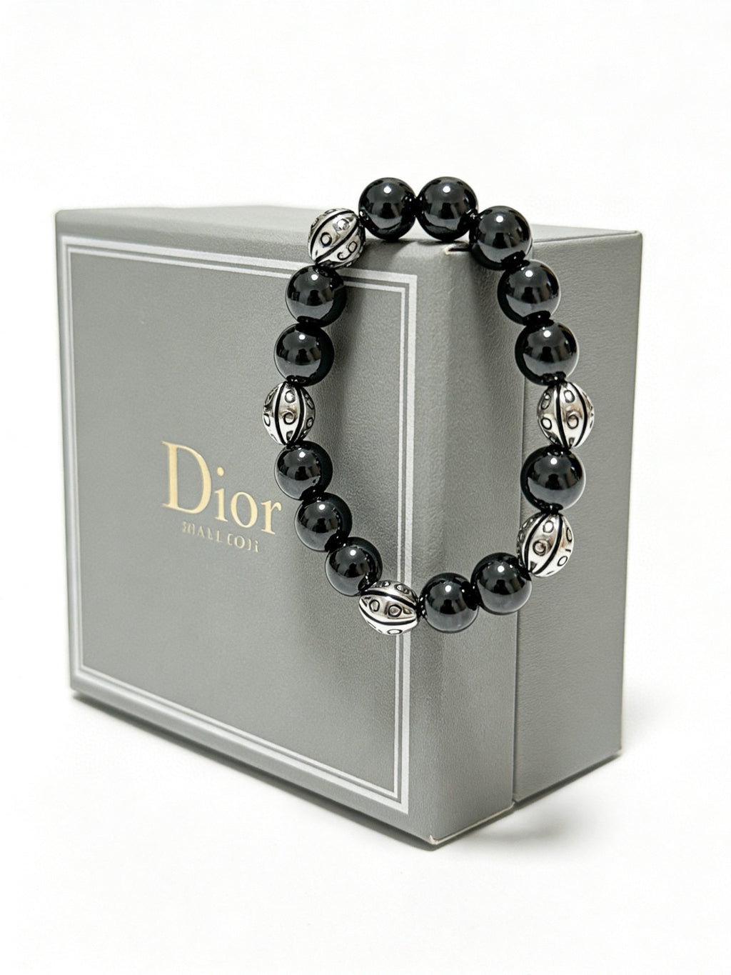 Dior Black Bead Ornamental Bracelet - product image 10
