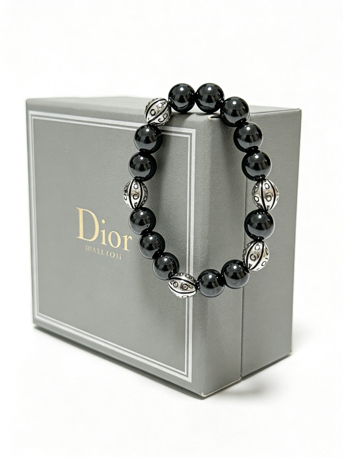 Dior Black Bead Ornamental Bracelet - product image 10