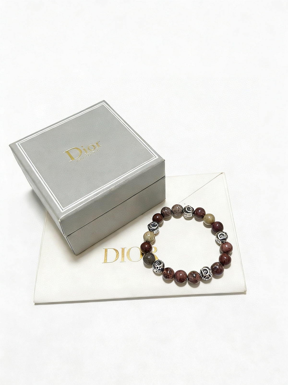 Dior Brown Bead Ornamental Bracelet - product image 9