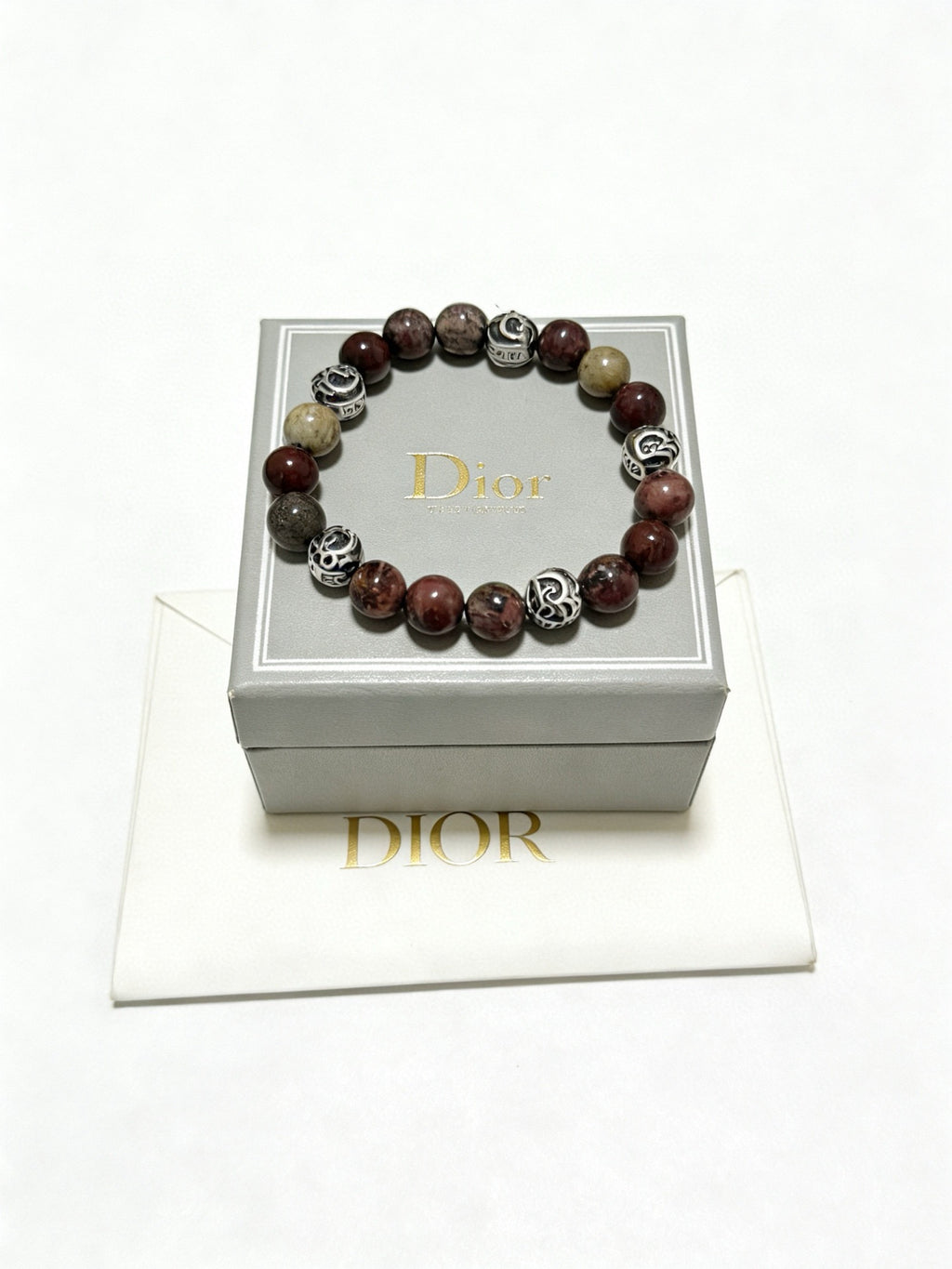 Dior Brown Bead Ornamental Bracelet - product image 13