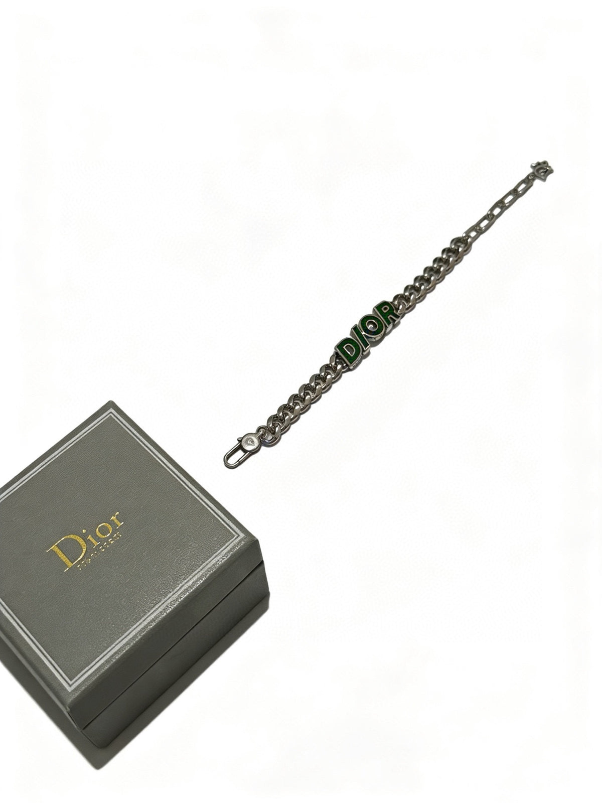 Dior Green Letter Chain Bracelet - product image 11