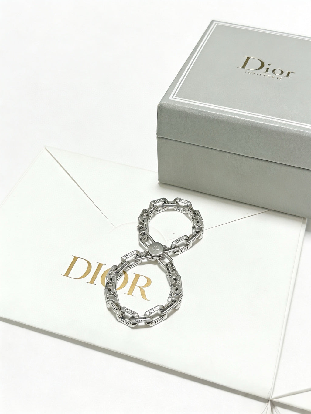 Dior Light Silver-Tone Link Bracelet - product image 11