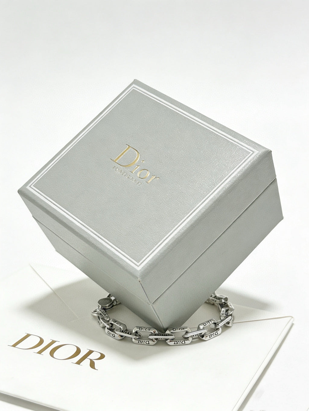 Dior Light Silver-Tone Link Bracelet - product image 8